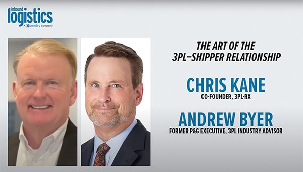 Image of the Video Podcast with 3PL-RX and Inbound Logistics.