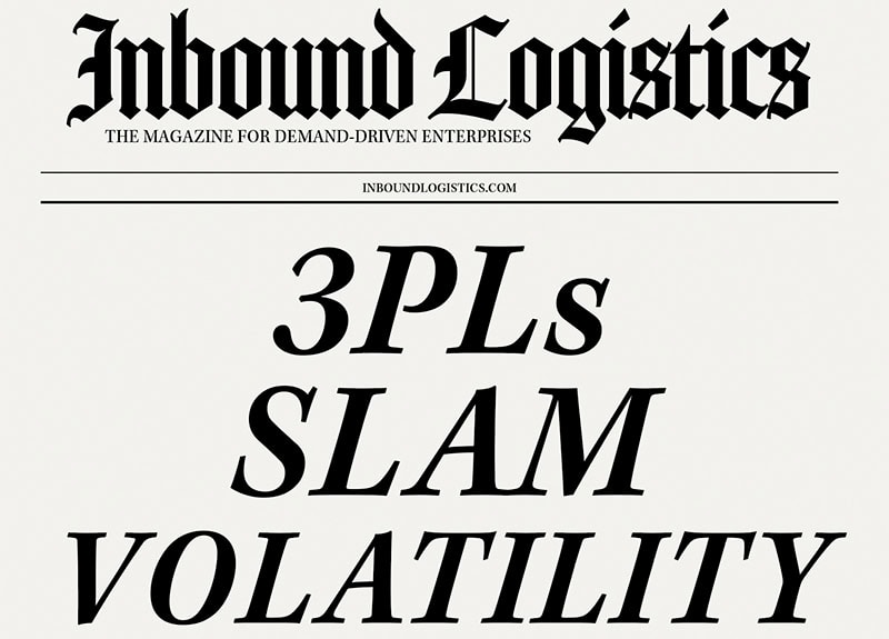 3PLs Slam Volatility 3PLs Slam Volatility