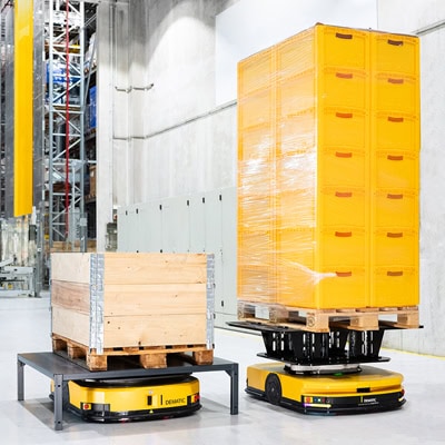 Dematic uses AI to power the software that coordinates warehouse operations.