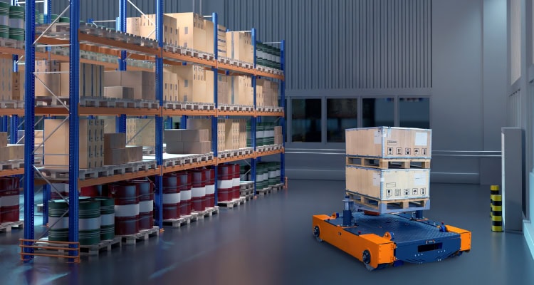 Los robots móviles autónomos reducen el tiempo que los trabajadores pasan caminando, liberándolos para concentrarse en funciones específicas como la recolección o el almacenamiento.