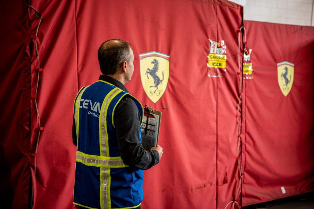 CEVA Logistics Sends Formula One Cargo by Rail Intermodal