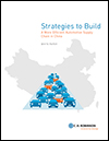 Strategies to Build a More Efficient Automotive Supply Chain in China