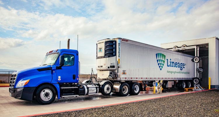 Lineage is a global leader in cold storage and logistics.