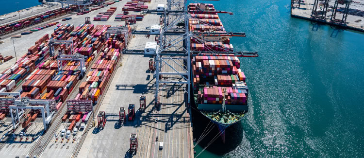 Port of Los Angeles West Basin.