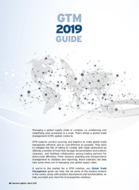 Global Trade Management Solutions Guide 2019