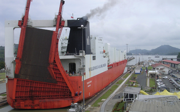 Panama Canal in the Zone