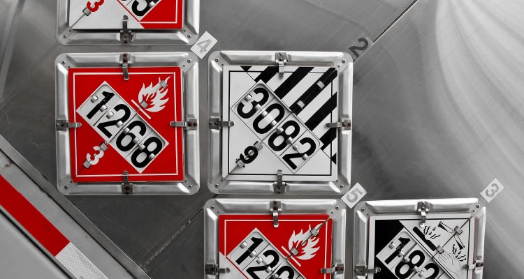 Dangerous Goods image.