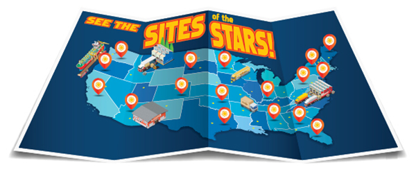 Sites of the Stars