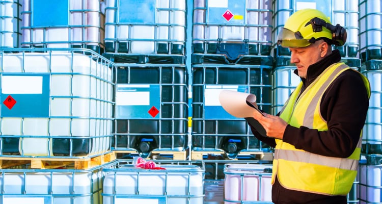 A photo illustrating strong safety culture for hazmat shipments.
