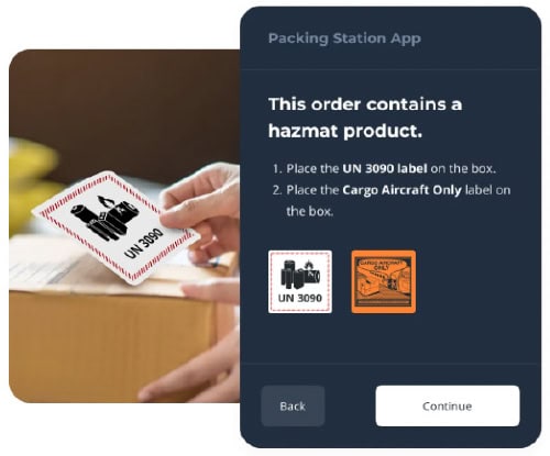 ShipMonk's shipping app