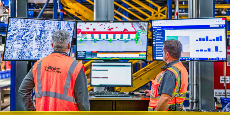 Ryder Supply Chain Solutions manages this 416,000-sq. ft. consolidated services center to handle medical devices, pharmaceuticals, and supplies for a Midwestern hospital network.