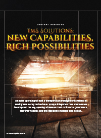 TMS Solutions: New Capabilities, Rich Possibilities