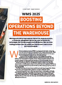 WMS 2025: Boosting Operations Beyond the Warehouse