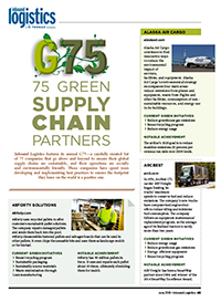 G75: Inbound Logistics™ Green Supply Chain Partners