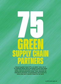 G75: Inbound Logistics™ Green Supply Chain Partners