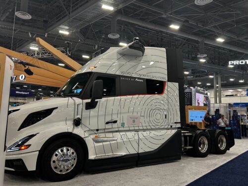 Volvo autonomous truck