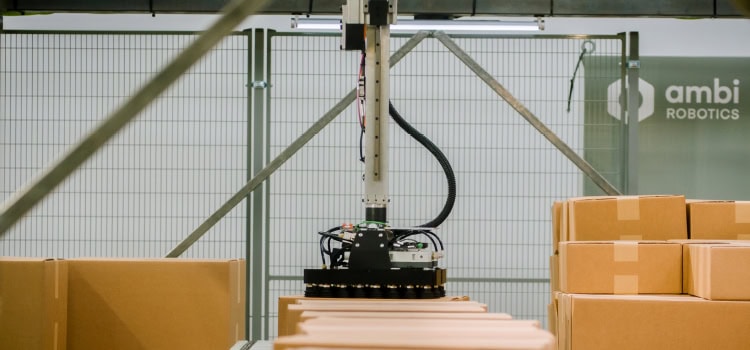 Ambi Robotics' AmbiStack system.