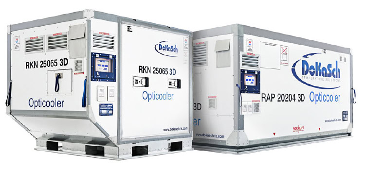 Temperature-controlled containers from DoKaSch Temperature Solutions.