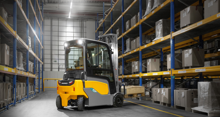 Jungheinrich launched the EFG 2/2i and 3/3i series, a new generation of electric counterbalanced forklifts for loads up to two metric tons.
