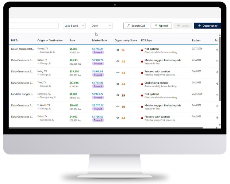 PCS Software integrated Triumph’s Market Rate Intelligence into its Cortex Opportunity Manager and Backhaul Booster products.