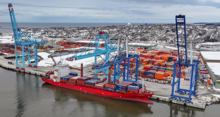 A new integrated cold chain hub opened at Port Saint John in New Brunswick.