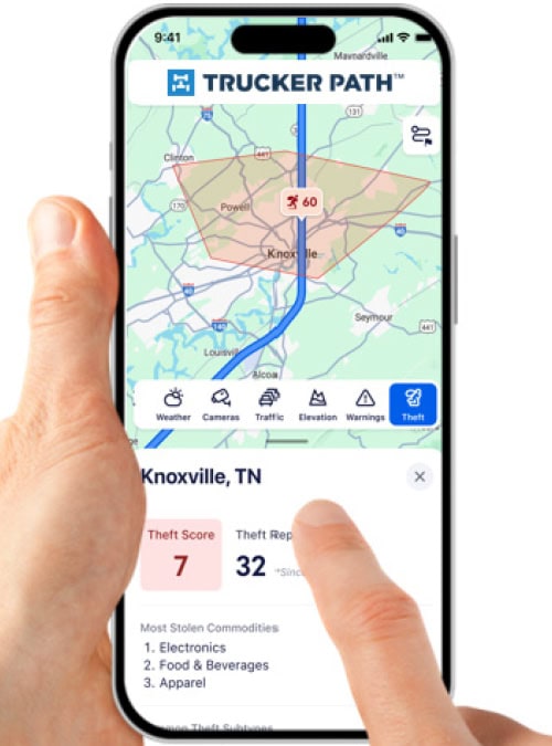 Trucker Path added Verisk CargoNet cargo theft data to its navigation app.