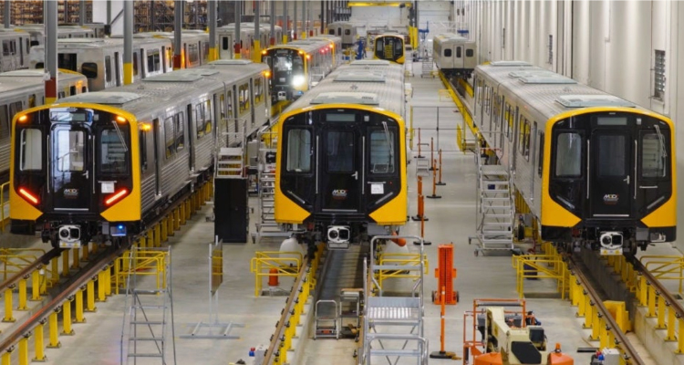 Hitachi Rail has launched a new $100-million advanced manufacturing facility in Hagerstown, Maryland.