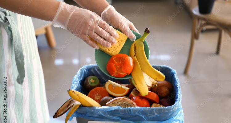 About one-third of global food is wasted each year.