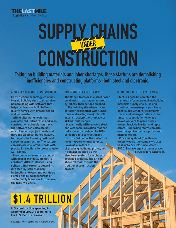 Supply Chains Under Construction