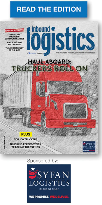 Cover image of the September 2026 edition with Syfan logo sponsorship.