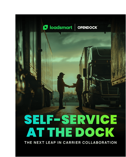 Cover of Loadsmart's February 2026 Opendock whitepaper.