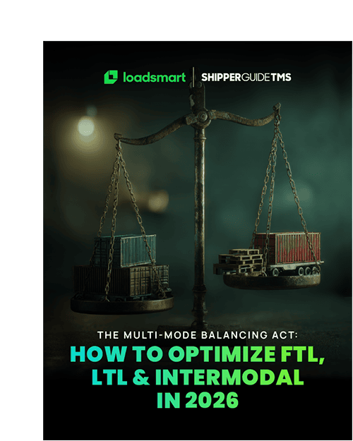 Loadsmart Shipper Guide cover.