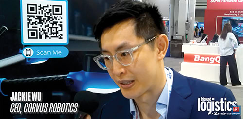 Thumbnail image of Corvus Robotics interview at 2026 MODEX.