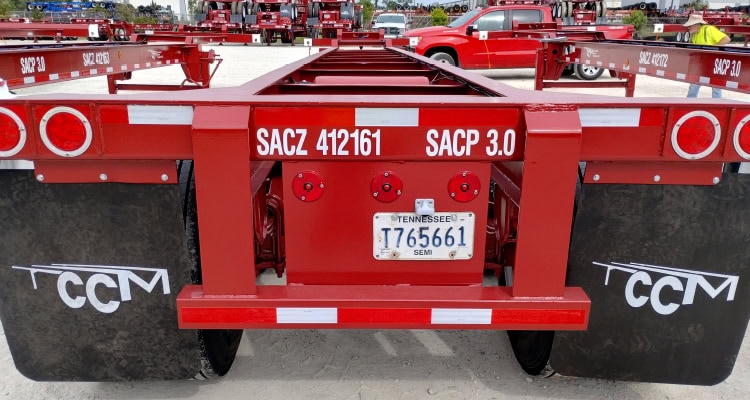 Consolidated Chassis Management (CCM) successfully rolled out its 12,000th refurbished chassis to the South Atlantic Chassis Pool, ahead of schedule.