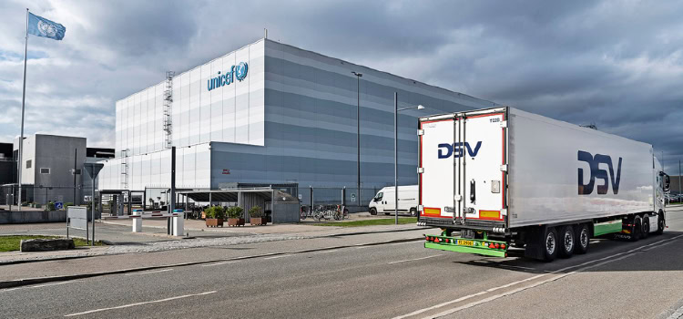 Global transport and logistics company DSV expanded its strategic partnership with UNICEF.