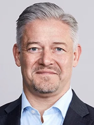 Foto de cabeza de Ditlev Blicher, presidente regional para Norteamérica, AP Moller-Maersk.