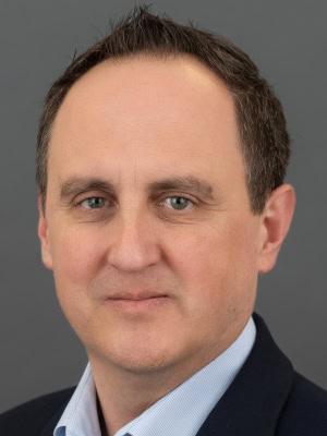 Headshot of Kollin Fencil, Executive VP and Division President, Crowley.