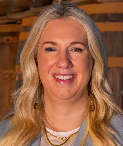 Headshot of Nicole Zukowski, recently promoted to chief supply chain officer for spirits company Bacardi Limited.