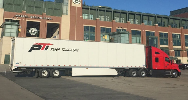 Paper Transport expanded its partnership with the Green Bay Packers.