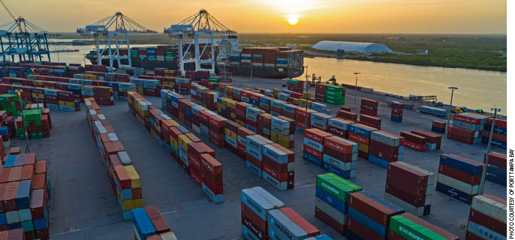 Photo of Port Tampa Bay.