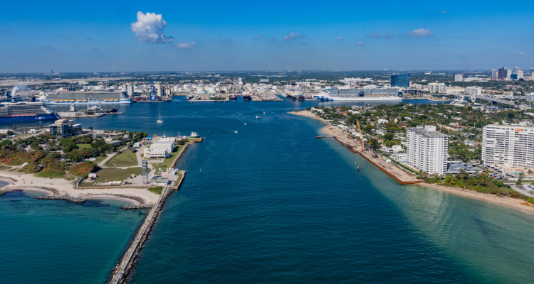 Port Everglades generates approximately $48.3 billion in economic activity and supports nearly 300,000 jobs throughout Florida.