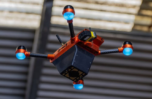 Corvus One, the autonomous inventory management system from Corvus Robotics.
