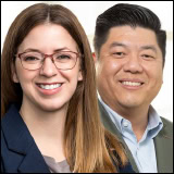Amy Julian and Victor Kao