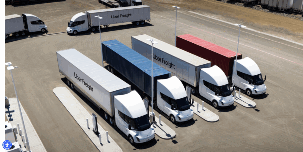Uber Freight and Tesla, Watco and Intramotev: Two Tracks for Electrifying Logistics
