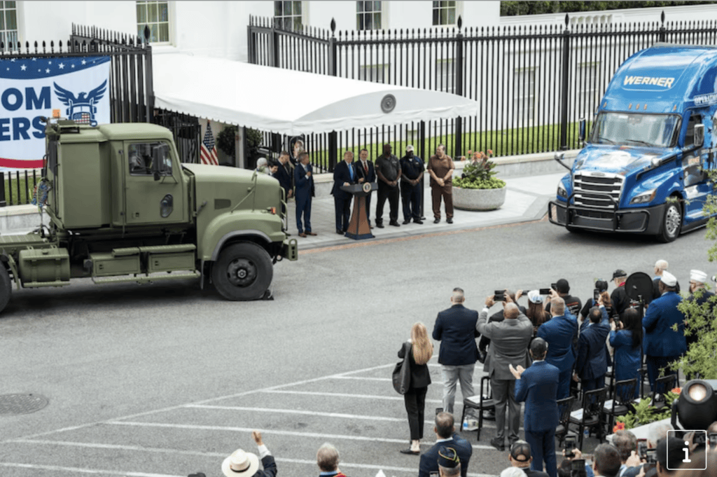 Trump Administration Launches “Freedom Haulers” to Steer Veterans Toward CDLs Trump Administration Launches “Freedom Haulers” to Steer Veterans Toward CDLs