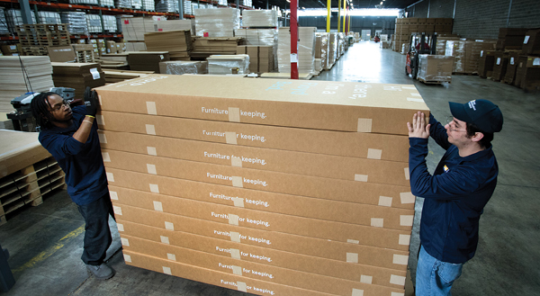 Supply Chain Partner Helps Furniture Maker Get a Leg Up – Evans Distribution