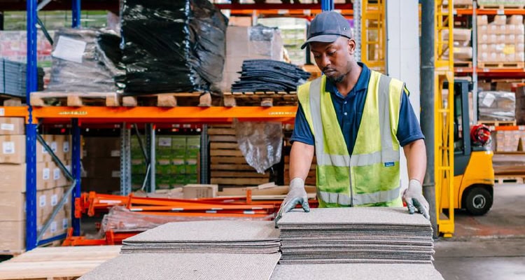 Commercial flooring company Interface uses bio-based and captured carbon materials to cut emissions across its global supply chain.