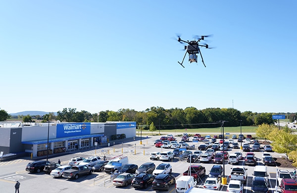 Walmart Takes to the Skies