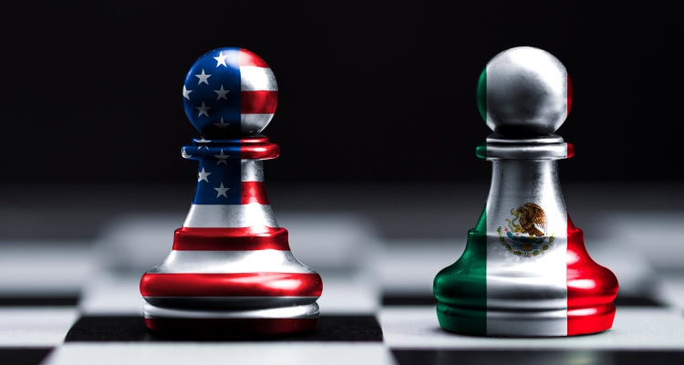 Ilustration of "Mexico’s Tariff Moves"