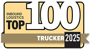Top 100 Truckers badge for 2025 winners.